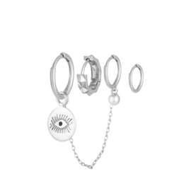 Oorbel Set Diamond Eye