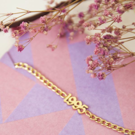 Armband Year Of Birth Goud
