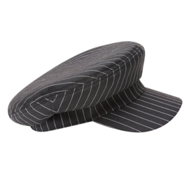 Schipperspet fashion zwart