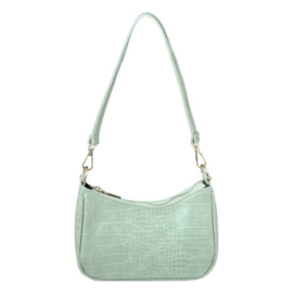 Bag 90's croco mint