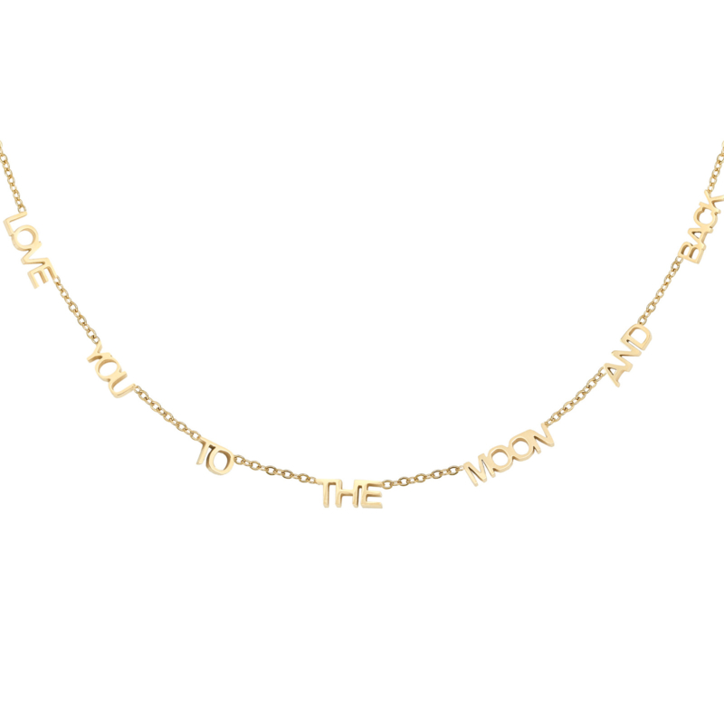Ketting Love you to the moon and back Alle kettingen | Lots Of Jewelz