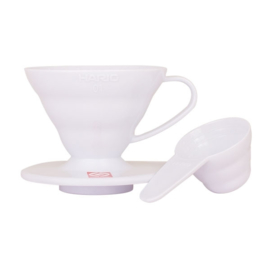 Hario V60-01 Plastic Dripper White