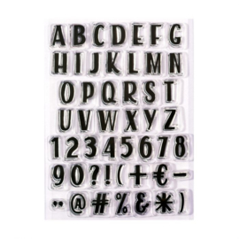 Stempels alfabet VINTAGE