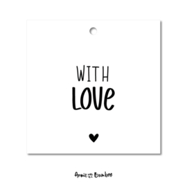 Cadeaulabel - With love