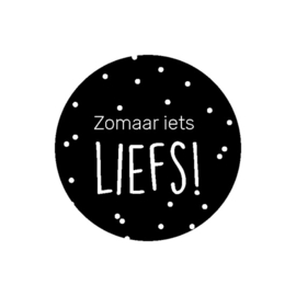 Stickers ZOMAAR IETS LIEFS - 10 stuks