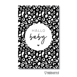 MIEKinvorm | Minikaart Hallo baby