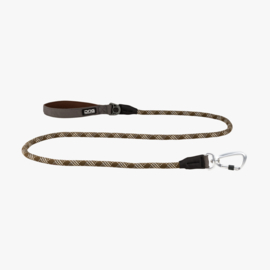 Dog Copenhagen Rope leash mocca bruin