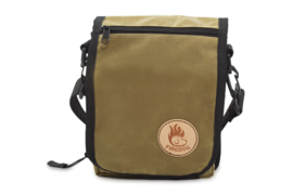 Firedog messenger bag licht khaki (gewaxed)