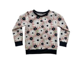 Trui ‘Bloemen Wit Blauw’