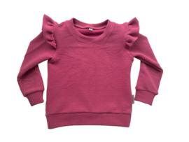 Trui ‘Ribtricot Framboos’