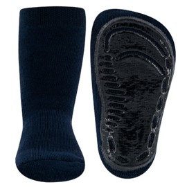 Antislip Huissokken Donkerblauw