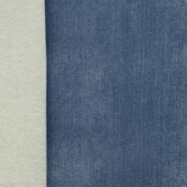 Summersweat soft blauw jeanslook