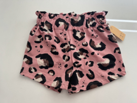 122 Shortje panter roze