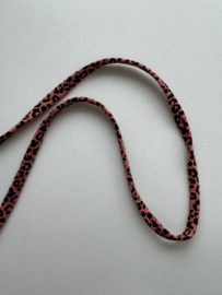 Tricot Lint Panter Donker Perzik