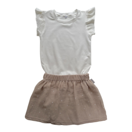 Rokje ‘Hydrofiel Zand Hartje’