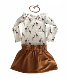 Rokje ‘Cognac’