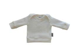 Newbornshirtje ‘Off White Wafel’