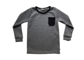 Longsleeve ‘Wafel Grijs’