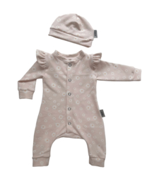 Jumpsuit ‘Margrietjes Lichtroze’