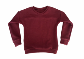 Trui ‘Ribtricot Bordeaux’