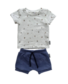 Shortje ‘Jeanslook Soft Blauw’