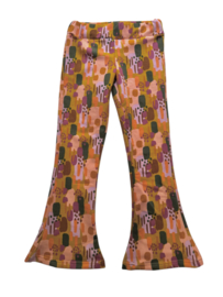 Flared ‘Figuurtjes Oker’