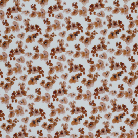 Tricot Klaprozen Bruin