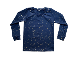 Shirt ‘Navy & Gouden Dots’