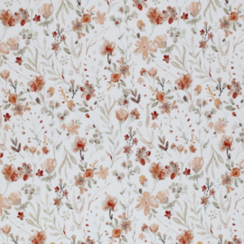 Tricot Herfst Water Bloemen