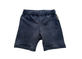 Jongensshort ‘Jeanslook Donkerblauw’