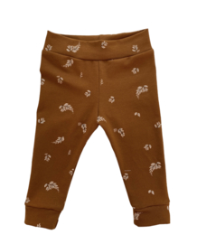 Legging ‘Tricot Takjes Caramel’