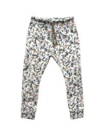 Jogging ‘Bloesem Blauw/Oranje’