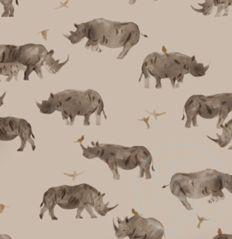 Sweatstof Neushoorns