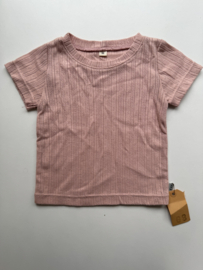 68 shirtje ajour roze