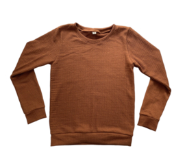 Trui ‘Kabel Cognac’