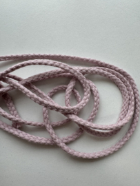 Gevlochten koord Roze