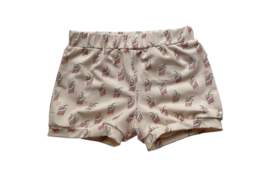 Meisjesshortje ‘Milkshake Roze’