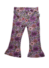 Flared ‘Bloemetjes Paars’