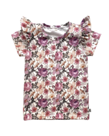 Shirt ‘Engelse Bloemen Roze’