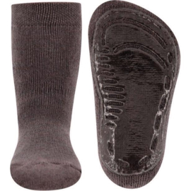Antislip huissokken Mocca
