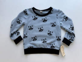 80 Trui Pandaberen blauw