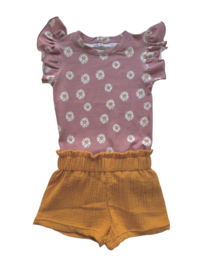 Zomershortje ‘Warm Geel Hydrofiel’