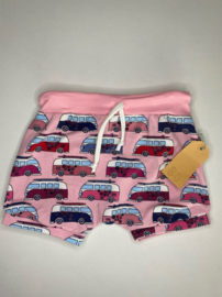 80 short vwbusjes roze