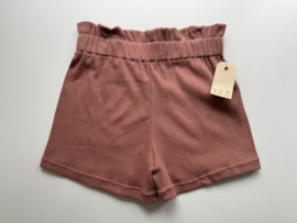 122 meisjesshortje ribtricot kleiroze