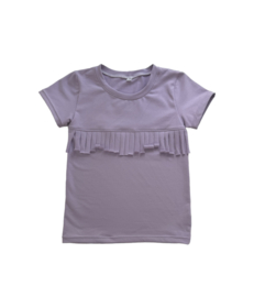 Shirt met ‘touwtjes’ (stof naar keuze)