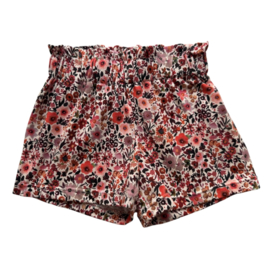 Zomershortje ‘Bloemetjes Roze’