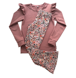 Flared ‘Bloemetjes Roze’