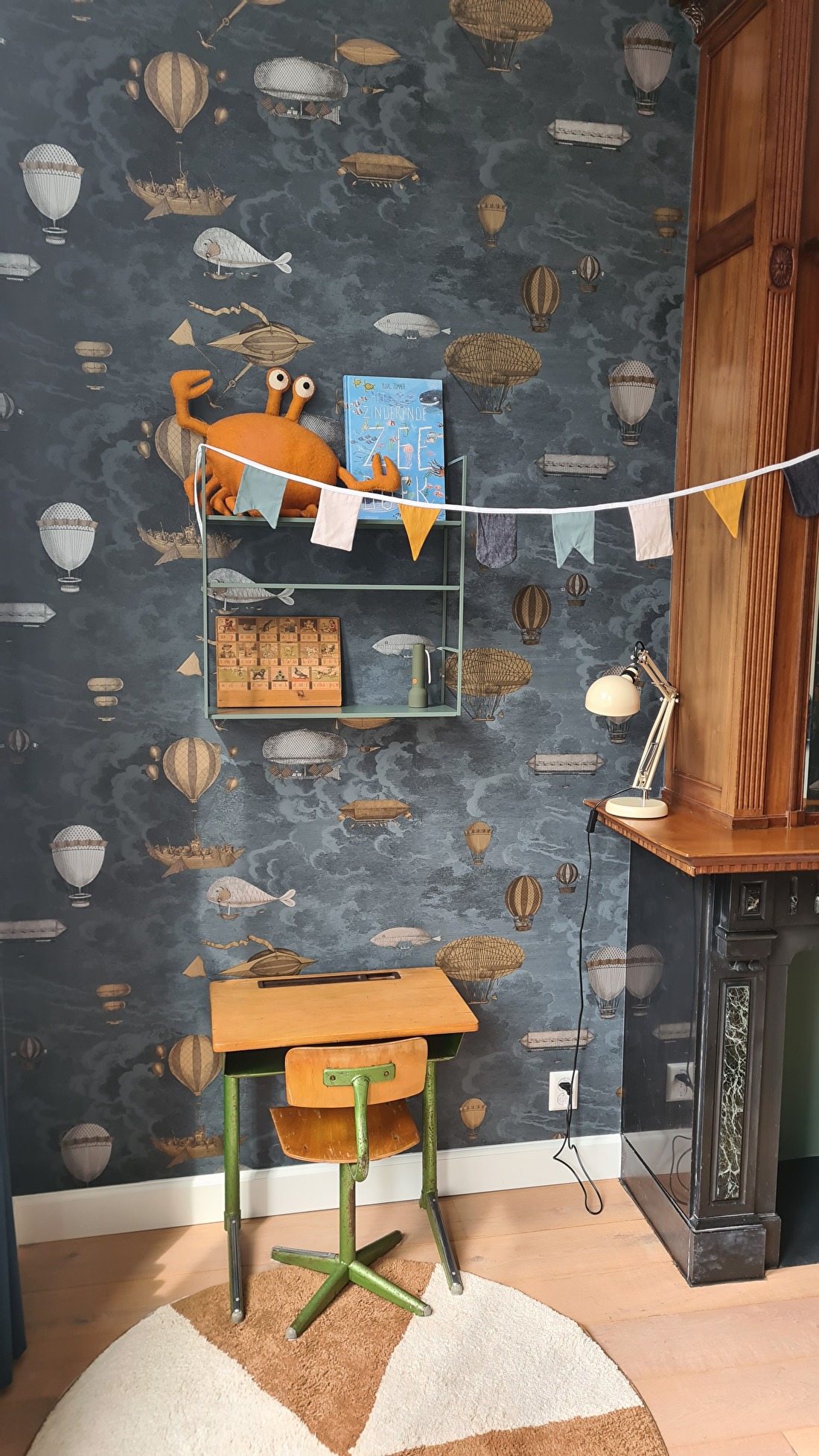 Behang stoere jongenskamer