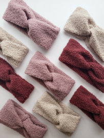 Twist haarband teddy - diverse kleuren