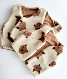 Teddy gilet vosje